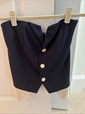 Laveer size small navy bustier